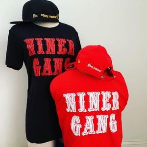 As seen on Super Bowl Niner Gang Shirts